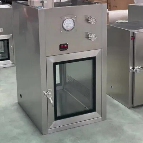 Transparent Window Pass Box Cleanroom Transfer Window Clean Room Pass Box